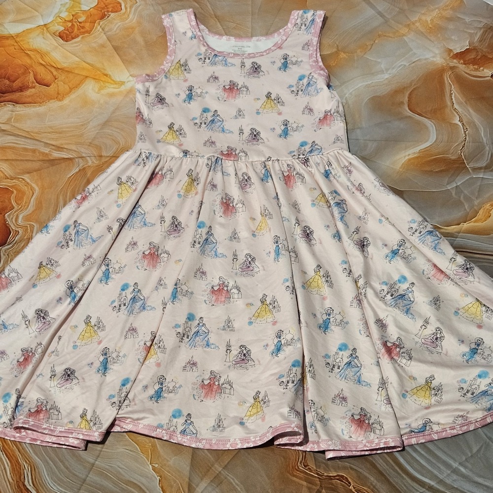 Charlies Project Kids Pink Princess Twirl Dress Girls Size 8/10
